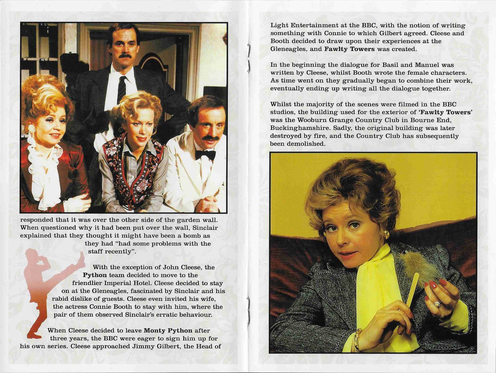 Inserts from BBCDVD 1065